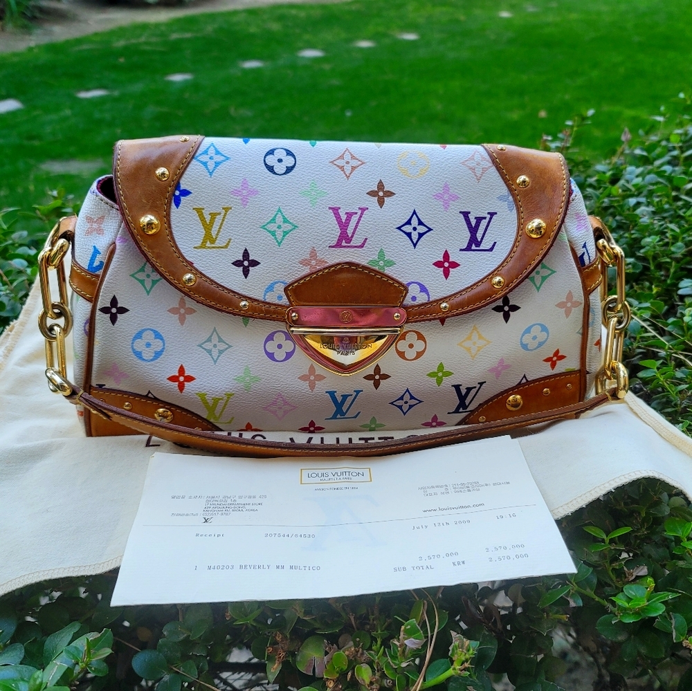 SALE ⚠️⚠️⚠ Louis Vuitton Beverly MM Blanc